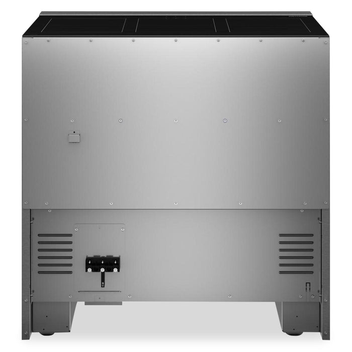 Cuisinière à induction KitchenAid de 5,1 pi3 et de 36 po avec friture à air sans préchauffage - genièvre - KFIS936SJP