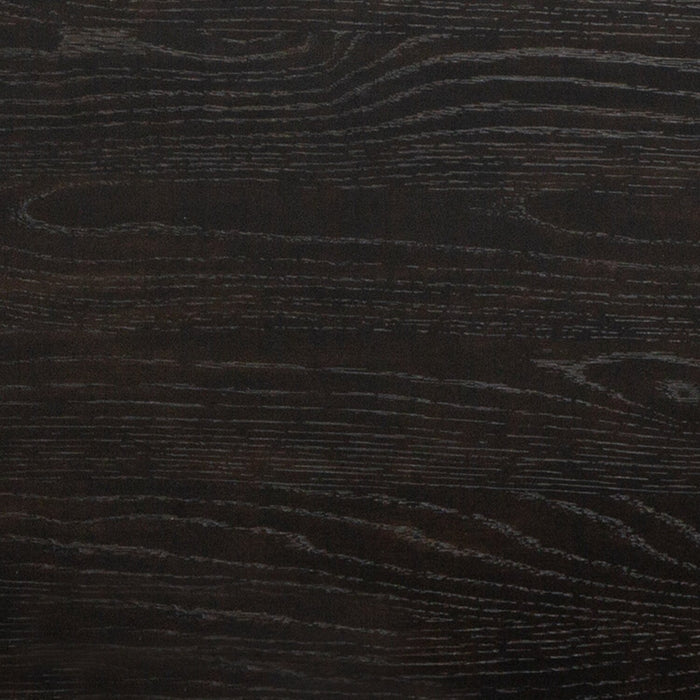 Meuble pour téléviseur moderne Cresset de 84 po en bois massif avec rangement et système de gestion des câbles pour téléviseurs jusqu’à 90 po - grain de café