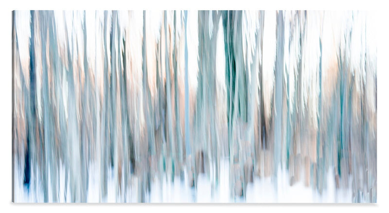 Peinture acrylique « Waves » - 30 po x 60 po 