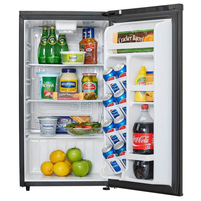 Mini réfrigérateur Danby de 3,3 pi³ et de 17,69 po à 1 porte - noir - DAR033A6BDB