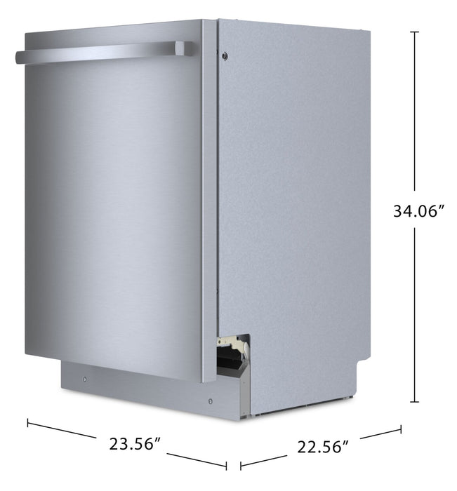 Lave-vaisselle Bosch de série 800 de 24 po et de 42 dBA - acier inoxydable résistant aux traces de doigts - SHX78CC5UC