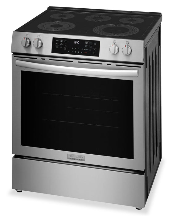 Cuisinière électrique Frigidaire Gallery de 5,3 pi3 avec convection totale - acier inoxydable - GCFE305CBF
