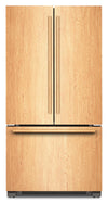 Réfrigérateur KitchenAid de 22 pi³ à portes françaises - panneau personnalisable - KRFC136TPA
