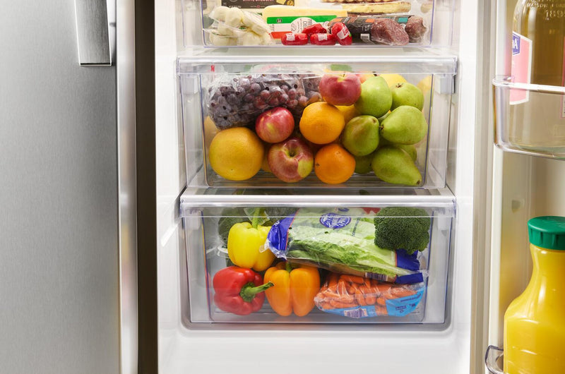 Réfrigérateur Whirlpool de 21 pi³ et de 36 po à compartiments juxtaposés - blanc - WRSC5536RW