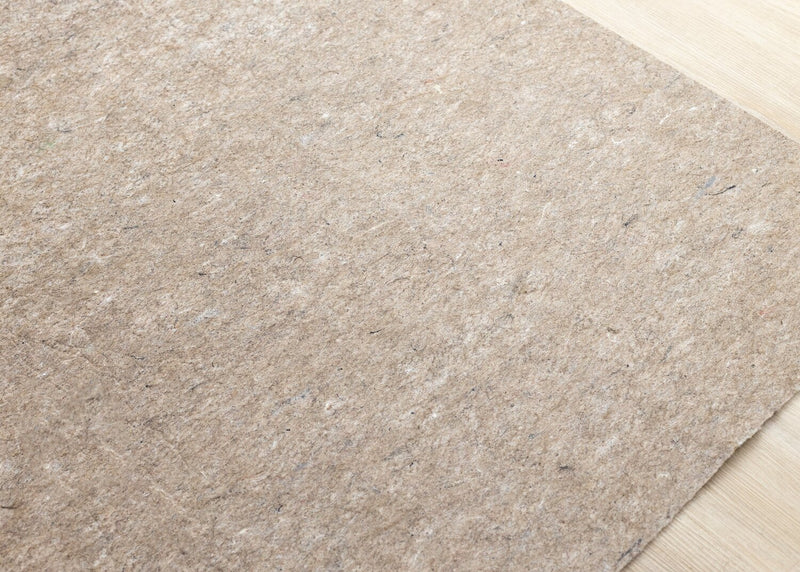 Sous-tapis de 6 pi x 9 pi - brun