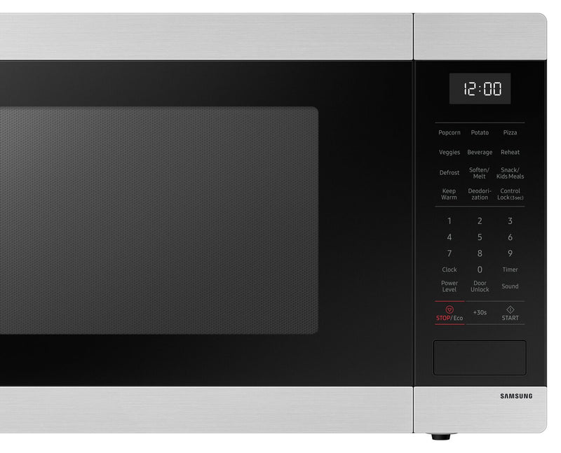 Four à micro-ondes de comptoir Samsung de 1,9 pi3 avec cuisson par capteur - MS19DG8500SRAC