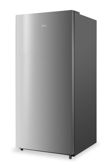 Appareil vertical 2 en 1 Midea de 21 pi3 convertible en réfrigérateur ou congélateur - acier inoxydable - MRU21B6ASL