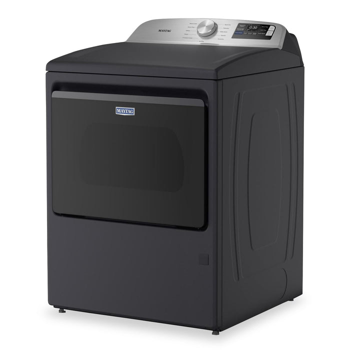 Sécheuse à gaz Maytag à chargement par le haut de 7,4 pi3 avec détection d’humidité avancée - acier minuit - MGD6205RF