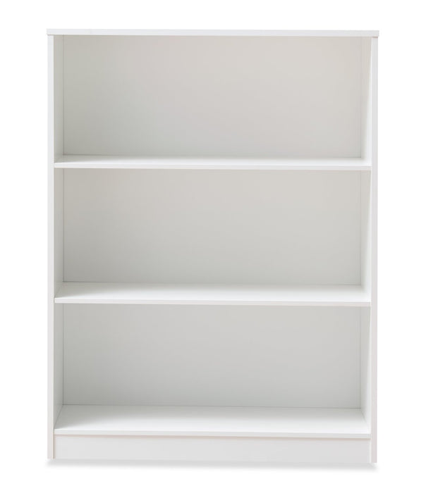 Bibliothèque William de 31,5 po à 2 tablettes - blanche