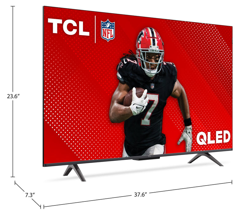 Téléviseur intelligent QLED TCL Q65 UHD 4K de 43 po avec Google TVMC (43Q651G-CA)
