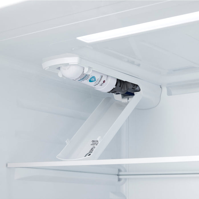 Réfrigérateur LG de 25 pi3 et de 33 po de profondeur standard à portes françaises - acier inoxydable - LF25H6200S