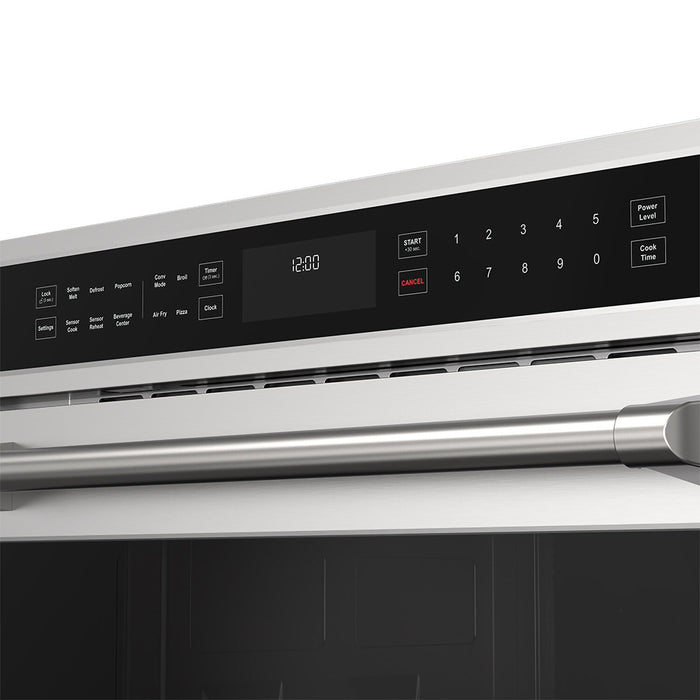 Four à micro-ondes professionnel encastré Thor Kitchen de 1,6 pi3 avec friture à air - acier inoxydable - TMO30H