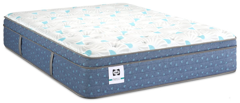 Matelas à Euro-plateau Mykonos Resort Luxury Posturepedic Crown Jewel de Sealy pour lit double