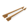 Trousse de poignées KitchenAid 2 pièces pour réfrigérateur à compartiments juxtaposés - bronze - W11777162