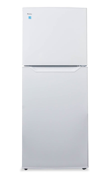 Réfrigérateur Danby de format appartement de 11 pi3 et de 23,44 po à congélateur supérieur - blanc - DFF116B2WDBR