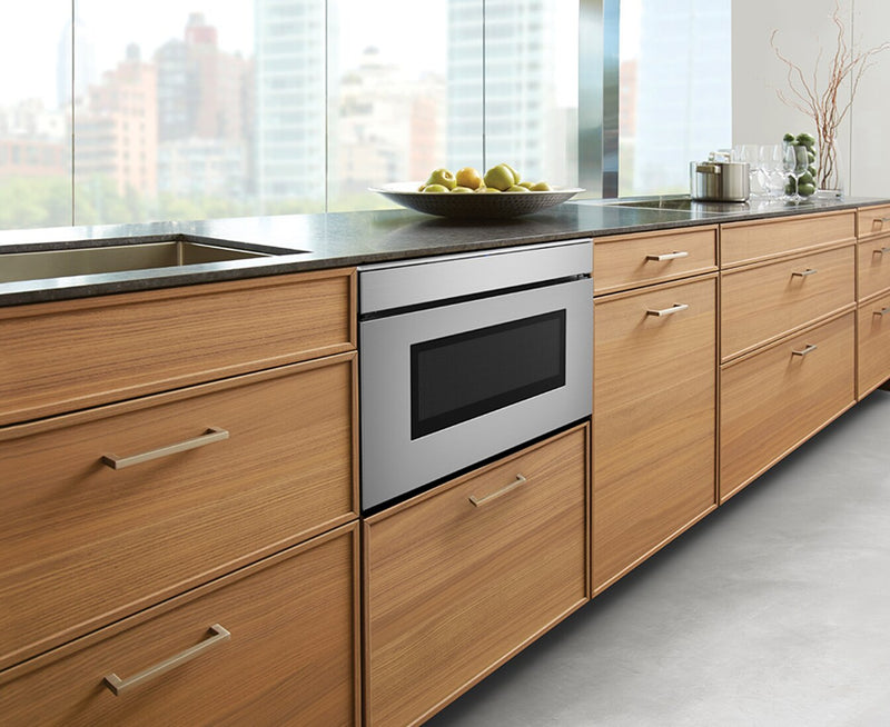 Tiroir four à micro-ondes intelligent encastré Sharp de 1,2 pi³ et de 24 po - acier inoxydable - SMD2479KC