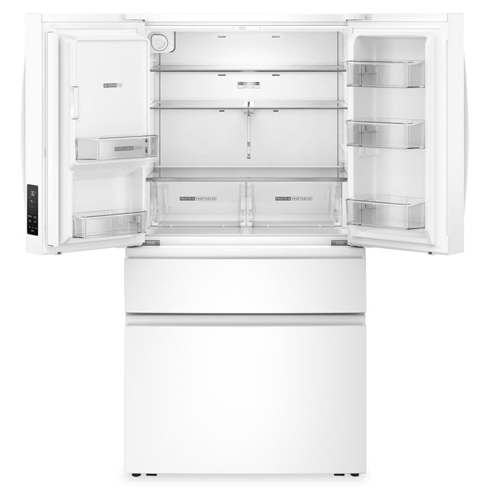 Réfrigérateur Whirlpool de 36 po et de 29 pi3 à portes françaises - blanc - WRMF3636SW