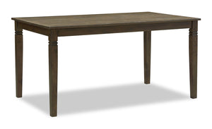 Table de salle à manger Devon de 60 po (L) en bois - brun foncé