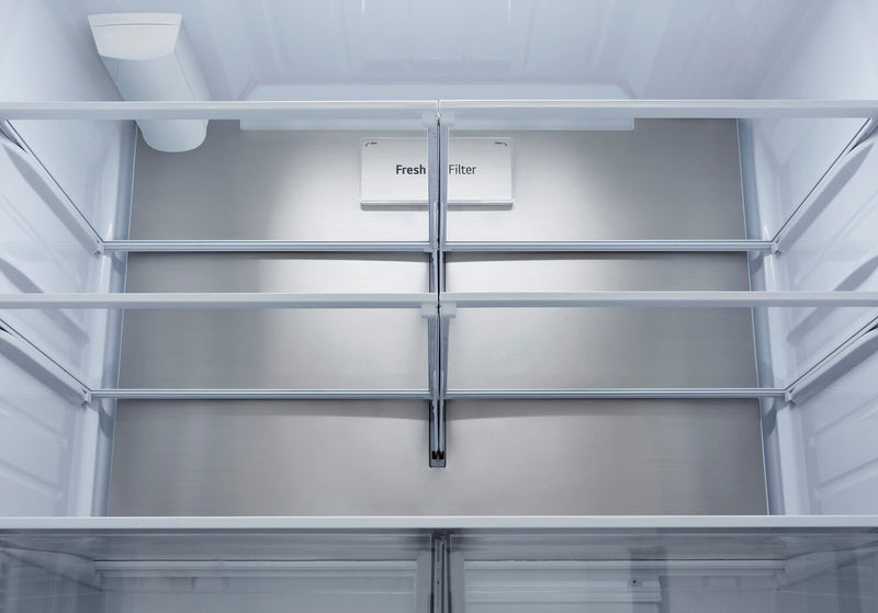 Réfrigérateur LG de 24 pi3 et de 36 po de profondeur comptoir Counter-Depth MAXMC à portes françaises avec système de charnières Zero ClearanceMC - LF24Z6330S
