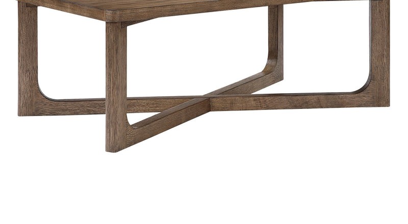 Table à café Maxwell de 48 po - noyer brun clair