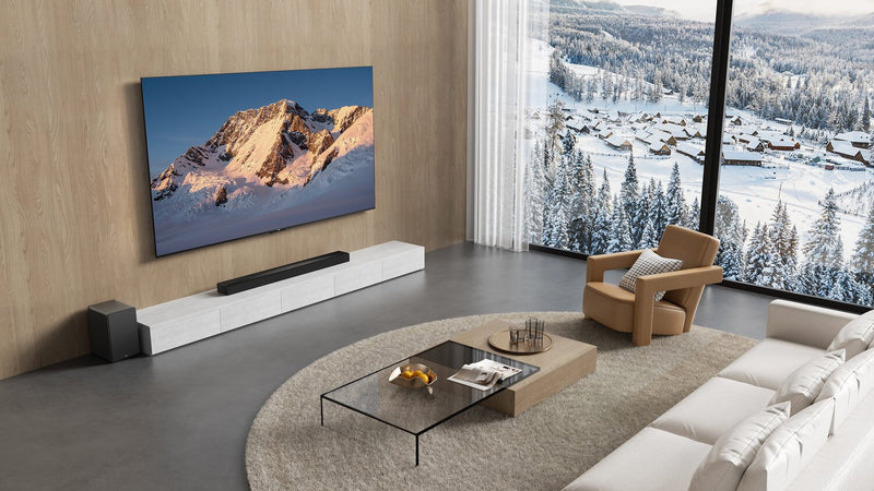 Barre de son à 5.1 canaux TCL Q65H avec caisson d’extrêmes graves sans fil