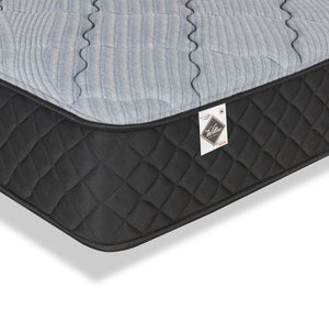 Matelas semi-ferme à plateau régulier dans une boîte Red Cedar de Springwall pour lit double