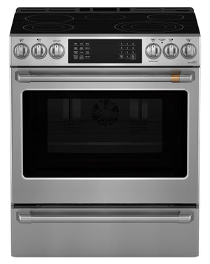 Cuisinière électrique Café de 5,7 pi3 et de 30 po avec cuisson dynamique - acier inoxydable - CRS70XAWCS1 