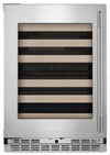 Cellier KitchenAid de 24 po sous le comptoir - acier inoxydable PrintShieldMC - KUWL524SPS