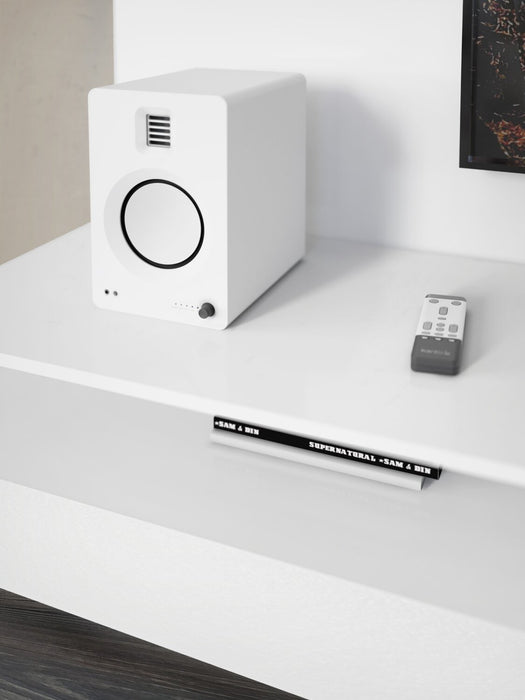 Haut-parleur d’étagère TUK de Kanto de 260 W (TUKMW) - blanc