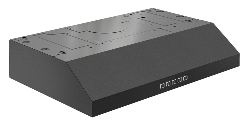 Hotte de cuisinière sous l’armoire Broan de série GLA2 de 36 po - acier inoxydable noir - GLA2363BLS 