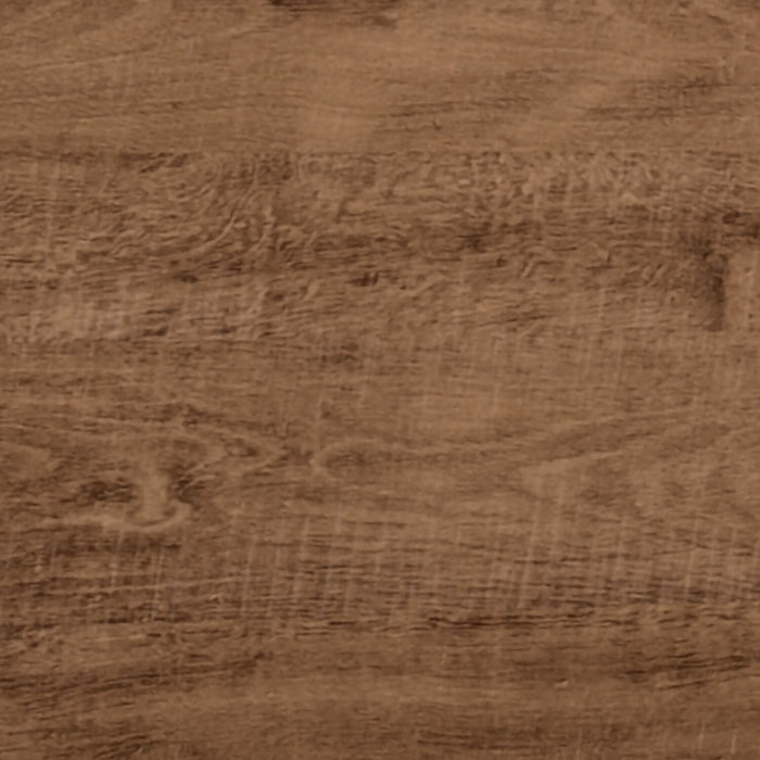 Ensemble lit matelot Driftwood 5 pièces avec tête de lit de rangement, commode et miroir, brun - format lit simple