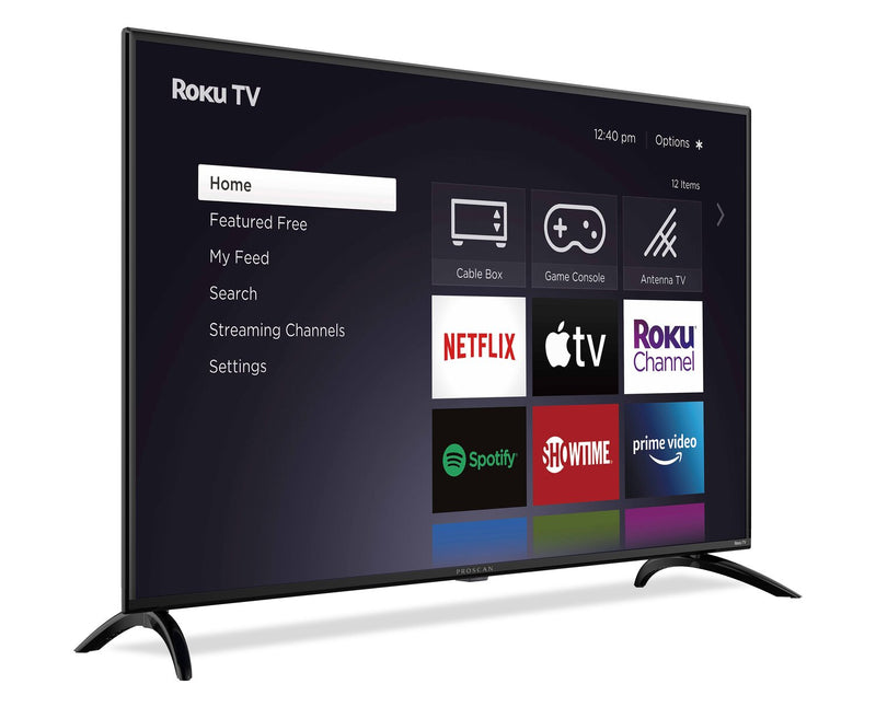 Téléviseur intelligent DEL Proscan UHD 4K de 55 po avec Roku TV (PTRU5580)