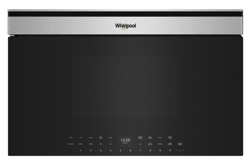 Four à micro-ondes encastré Whirlpool de 1,1 pi³ avec friture à air - acier inoxydable résistant aux traces de doigts - YWMBT7030SZ