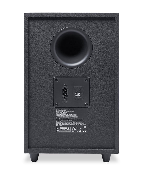 Barre de son de 250 W à 3.1 canaux JBL Cinema SB550 avec caisson d’extrêmes graves sans fil (JBLSB550BLKAM)