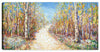 Œuvre d’art « Fall Forest » sur toile - 30 po x 60 po 