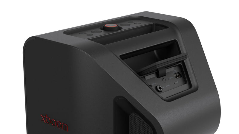 Haut-parleur portatif xboom Stage 301 par will.i.am de LG avec Bluetooth et résistance à l’eau IPX4 (STAGE301.ACANLBK)