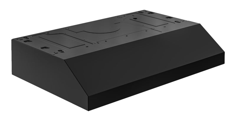Hotte de cuisinière sous l’armoire Broan de série GLA1 de 36 po - noir  - GLA1363BL