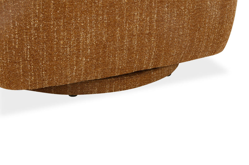 Fauteuil d’appoint pivotant Villa - moutarde