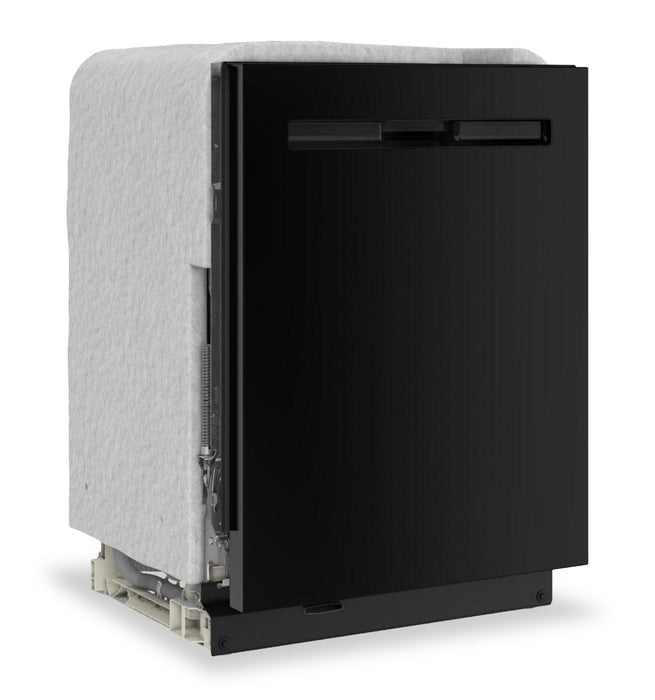 Lave-vaisselle encastré Maytag de 24 po et de 47 dBA avec commandes sur le dessus - noir - MDPS7024SB