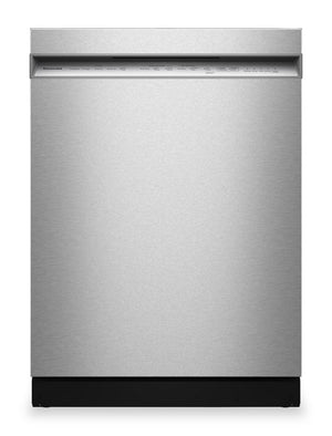 Lave-vaisselle KitchenAid de 24 po et de 44 dBA et troisième panier 360° Max JetsMC - acier inoxydable avec fini PrintShieldMC - KDFS424SPS 