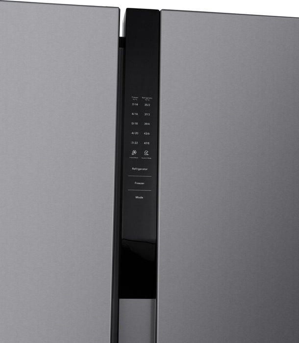 Réfrigérateur Frigidaire de 21,4 pi3 à compartiments juxtaposés - acier inoxydable résistant aux traces de doigts - FRSG2115AV