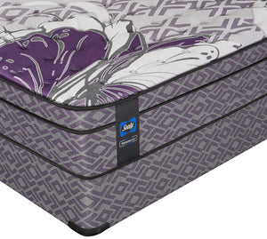 Ensemble Matelas à Euro-plateau Fiore 2.0 PosturepedicMD de Sealy pour lit simple