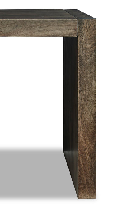 Table de bout moderne Madden de 24 po - brune