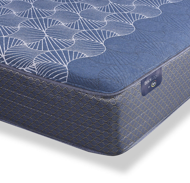 Matelas très ferme à plateau-coussin lisse Back Logic 5.0 de Serta pour grand lit
