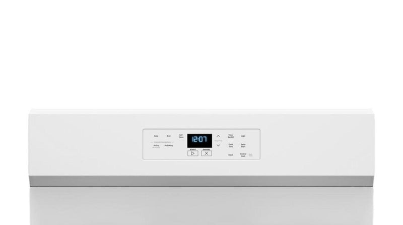 Cuisinière à gaz Maytag de 5 pi3 à convection avec friture à air sans préchauffage - blanche - MFGS6030RW