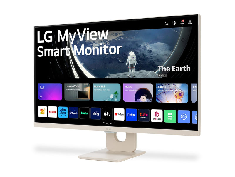 Moniteur intelligent IPS MyView de LG Full HD de 27 po à 60 Hz et à 5 ms avec webOS (27SR50F-E) 