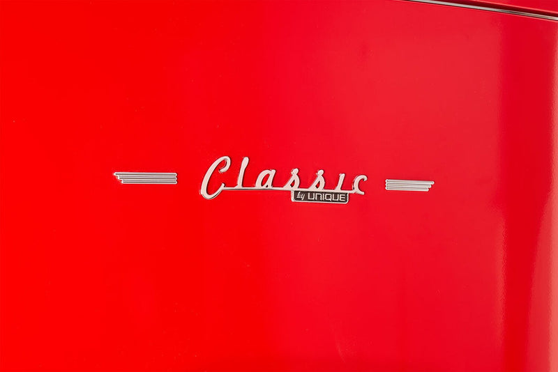 Réfrigérateur Classic Rétro d’Unique de 28 po et de 17 pi3 à congélateur inférieur - rouge - UNQ-455L R AC