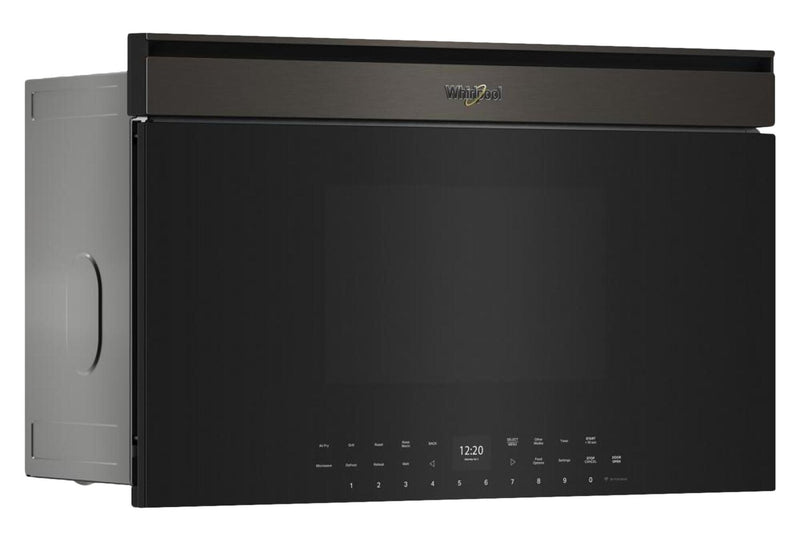 Four à micro-ondes encastré Whirlpool de 1,1 pi³ avec friture à air - acier inoxydable noir - YWMBT7030SV