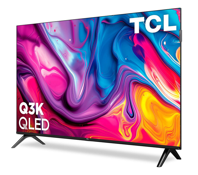 Téléviseur intelligent QLED TCL Q3K Full HD de 40 po avec boîtes quantiques et Google TV (40Q3K)