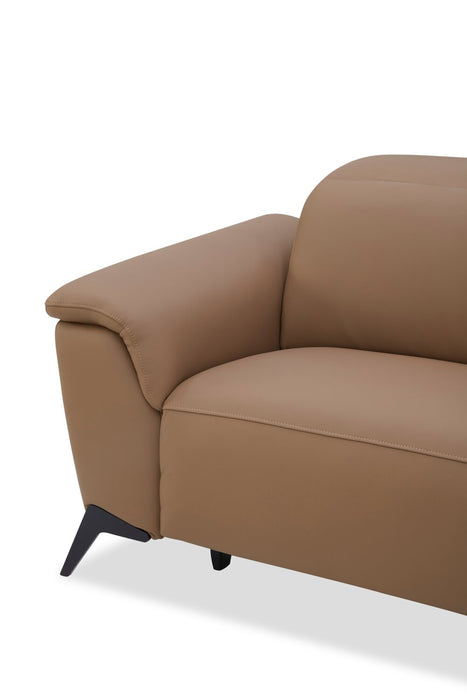 Sofa sectionnel de droite à inclinaison électrique Valencia 5 pièces - Blanca Macha